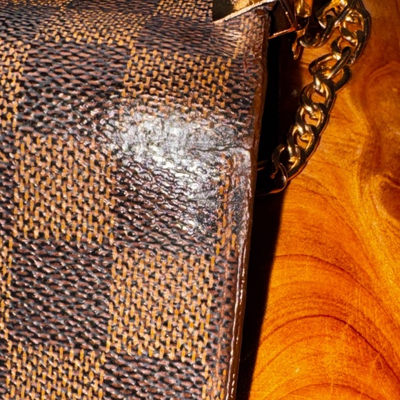 Louis Vuitton DAMIER international vintage converted Crossbody wallet - Picture 15 of 16